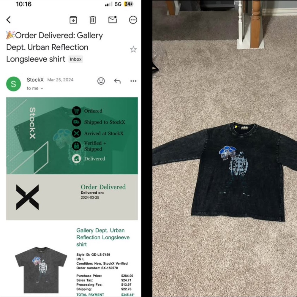 Gallery Dept. Urban Reflection Longsleeve Shirt